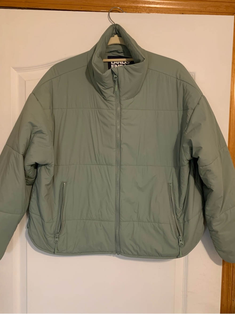 Lands’ End WanderFree Insulated Jacket L NWOT
